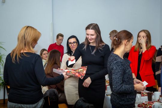 Świąteczne spotkanie opłatkowe w WSHE Zamość [GALERIA ZDJĘĆ]