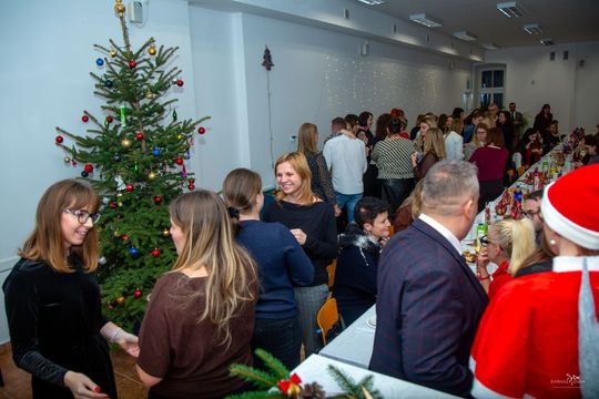 Świąteczne spotkanie opłatkowe w WSHE Zamość [GALERIA ZDJĘĆ]