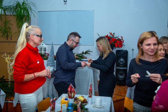 Świąteczne spotkanie opłatkowe w WSHE Zamość [GALERIA ZDJĘĆ]