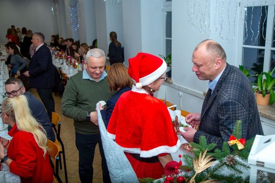 Świąteczne spotkanie opłatkowe w WSHE Zamość [GALERIA ZDJĘĆ]
