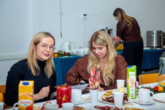 Świąteczne spotkanie opłatkowe w WSHE Zamość [GALERIA ZDJĘĆ]