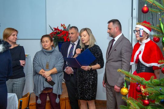 Świąteczne spotkanie opłatkowe w WSHE Zamość [GALERIA ZDJĘĆ]
