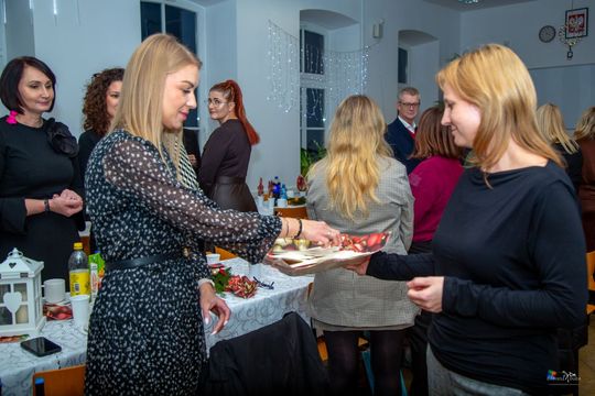 Świąteczne spotkanie opłatkowe w WSHE Zamość [GALERIA ZDJĘĆ]