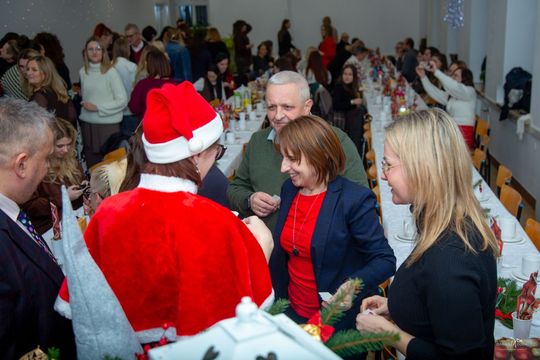 Świąteczne spotkanie opłatkowe w WSHE Zamość [GALERIA ZDJĘĆ]