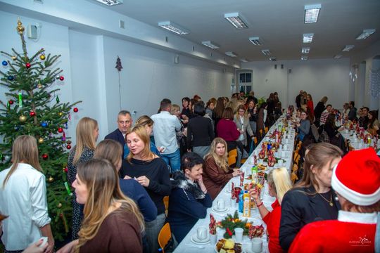 Świąteczne spotkanie opłatkowe w WSHE Zamość [GALERIA ZDJĘĆ]