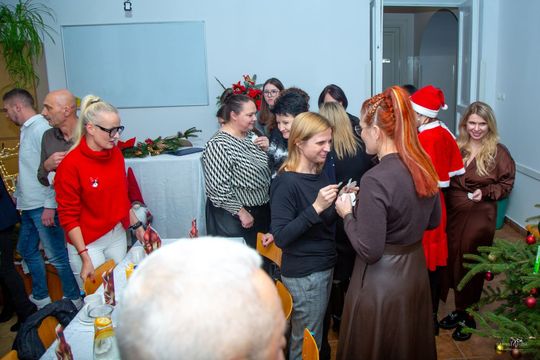 Świąteczne spotkanie opłatkowe w WSHE Zamość [GALERIA ZDJĘĆ]