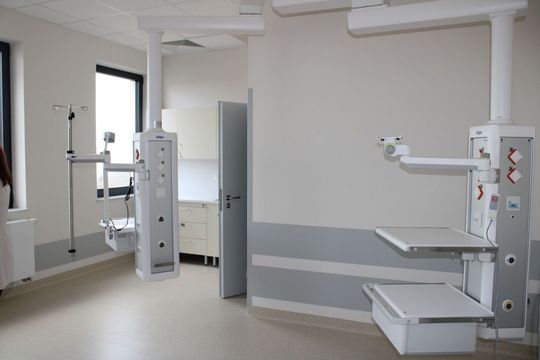 Radni oglądali nową część szpitala w Tomaszowie Lubelskim [ZDJĘCIA]