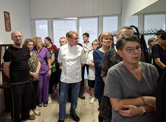 Spotkanie opłatkowe pracowników Domu Pomocy Społecznej w Tyszowcach [ZDJĘCIA]