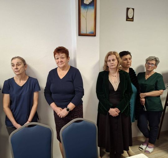 Spotkanie opłatkowe pracowników Domu Pomocy Społecznej w Tyszowcach [ZDJĘCIA]