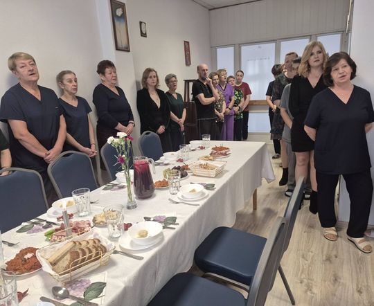 Spotkanie opłatkowe pracowników Domu Pomocy Społecznej w Tyszowcach [ZDJĘCIA]