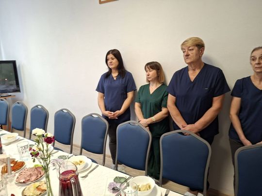 Spotkanie opłatkowe pracowników Domu Pomocy Społecznej w Tyszowcach [ZDJĘCIA]
