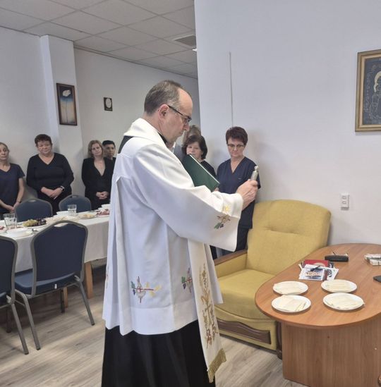 Spotkanie opłatkowe pracowników Domu Pomocy Społecznej w Tyszowcach [ZDJĘCIA]