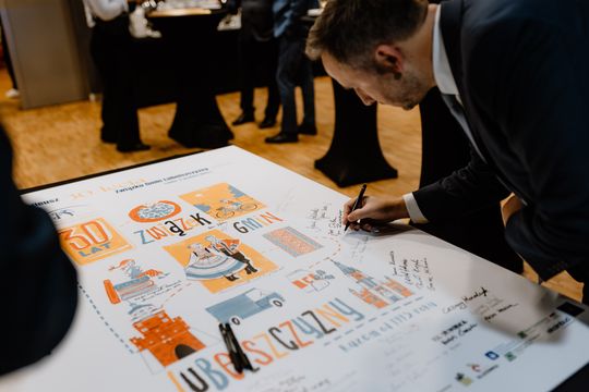 Uroczysta gala z okazji 30. rocznicy utworzenia Związku Gmin Lubelszczyzny [GALERIA ZDJĘĆ]