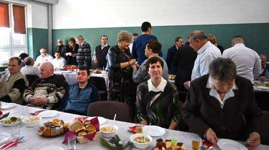 Spotkanie opłatkowe 2025 dla mieszkańców gminy Tomaszów Lubelski [ZDJĘCIA]