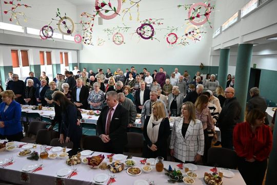 Spotkanie opłatkowe 2025 dla mieszkańców gminy Tomaszów Lubelski [ZDJĘCIA]