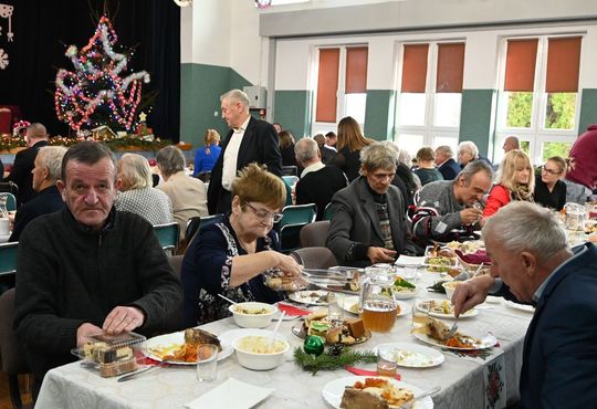Spotkanie opłatkowe 2025 dla mieszkańców gminy Tomaszów Lubelski [ZDJĘCIA]