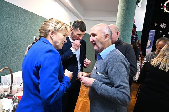 Spotkanie opłatkowe 2025 dla mieszkańców gminy Tomaszów Lubelski [ZDJĘCIA]