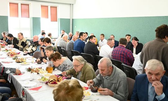 Spotkanie opłatkowe 2025 dla mieszkańców gminy Tomaszów Lubelski [ZDJĘCIA]