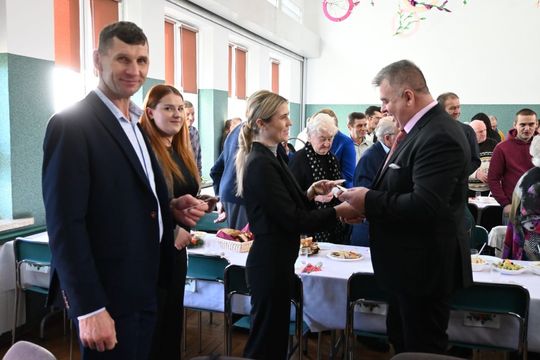 Spotkanie opłatkowe 2025 dla mieszkańców gminy Tomaszów Lubelski [ZDJĘCIA]