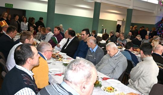 Spotkanie opłatkowe 2025 dla mieszkańców gminy Tomaszów Lubelski [ZDJĘCIA]