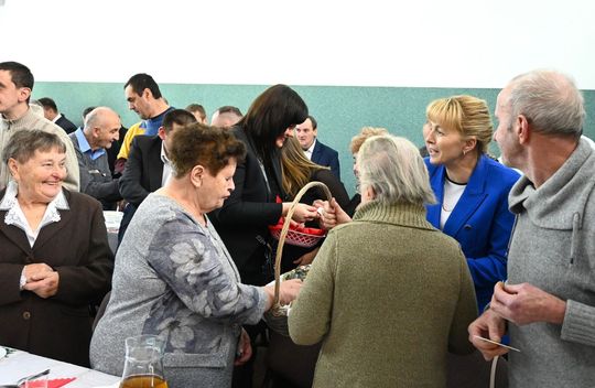 Spotkanie opłatkowe 2025 dla mieszkańców gminy Tomaszów Lubelski [ZDJĘCIA]