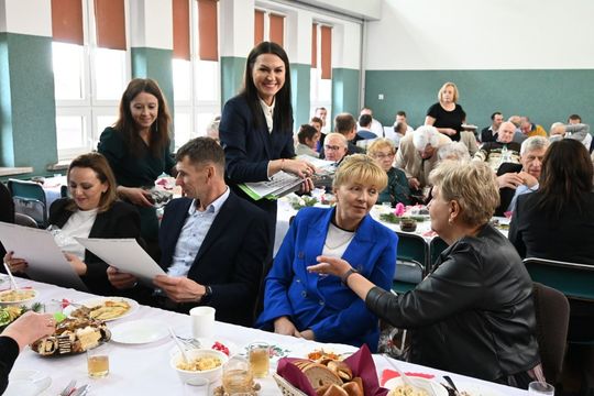 Spotkanie opłatkowe 2025 dla mieszkańców gminy Tomaszów Lubelski [ZDJĘCIA]