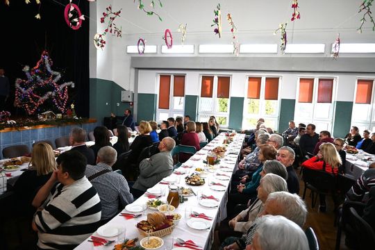 Spotkanie opłatkowe 2025 dla mieszkańców gminy Tomaszów Lubelski [ZDJĘCIA]