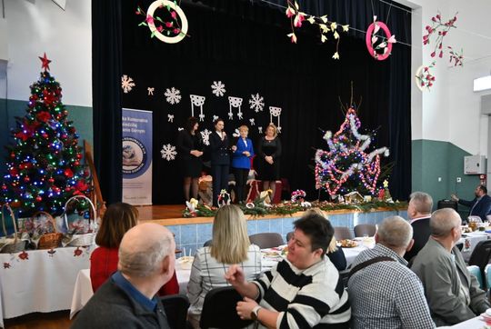 Spotkanie opłatkowe 2025 dla mieszkańców gminy Tomaszów Lubelski [ZDJĘCIA]