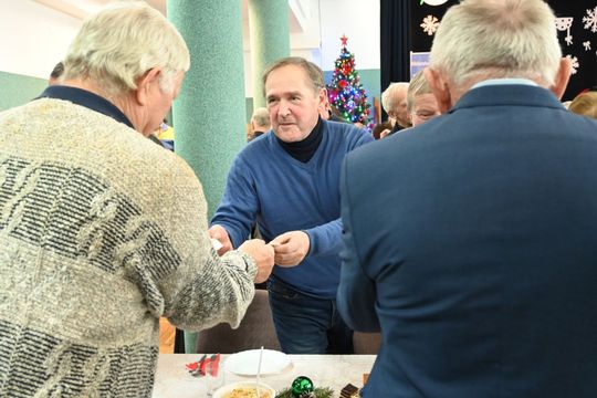 Spotkanie opłatkowe 2025 dla mieszkańców gminy Tomaszów Lubelski [ZDJĘCIA]