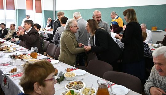 Spotkanie opłatkowe 2025 dla mieszkańców gminy Tomaszów Lubelski [ZDJĘCIA]