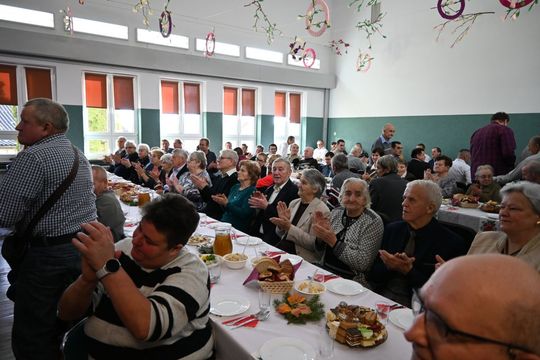 Spotkanie opłatkowe 2025 dla mieszkańców gminy Tomaszów Lubelski [ZDJĘCIA]
