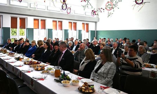 Spotkanie opłatkowe 2025 dla mieszkańców gminy Tomaszów Lubelski [ZDJĘCIA]