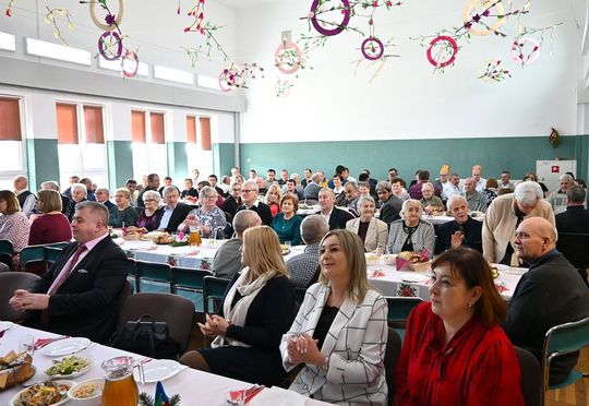 Spotkanie opłatkowe 2025 dla mieszkańców gminy Tomaszów Lubelski [ZDJĘCIA]