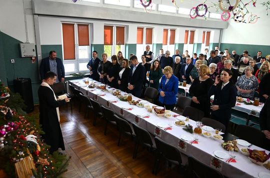 Spotkanie opłatkowe 2025 dla mieszkańców gminy Tomaszów Lubelski [ZDJĘCIA]