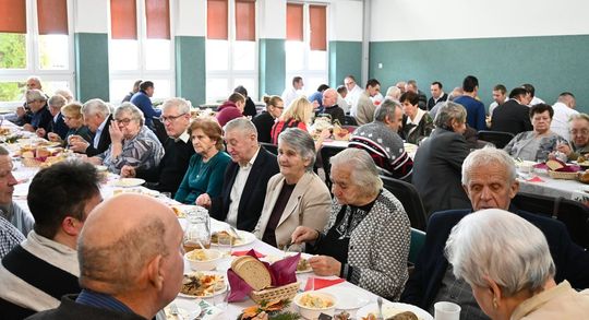Spotkanie opłatkowe 2025 dla mieszkańców gminy Tomaszów Lubelski [ZDJĘCIA]