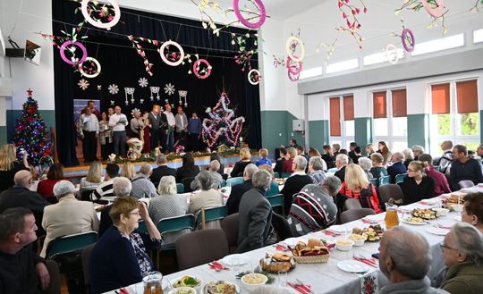 Spotkanie opłatkowe 2025 dla mieszkańców gminy Tomaszów Lubelski [ZDJĘCIA]