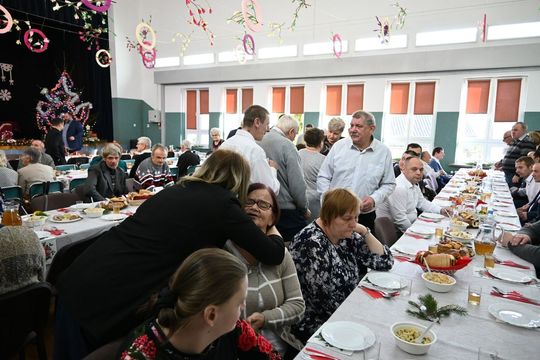 Spotkanie opłatkowe 2025 dla mieszkańców gminy Tomaszów Lubelski [ZDJĘCIA]
