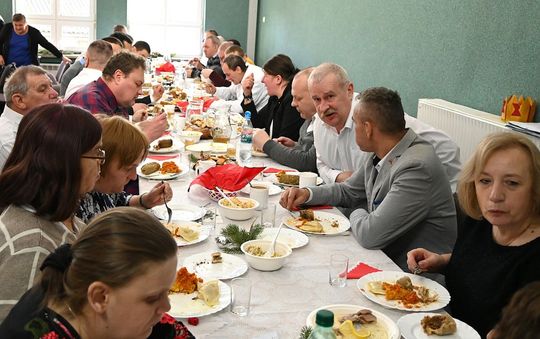 Spotkanie opłatkowe 2025 dla mieszkańców gminy Tomaszów Lubelski [ZDJĘCIA]