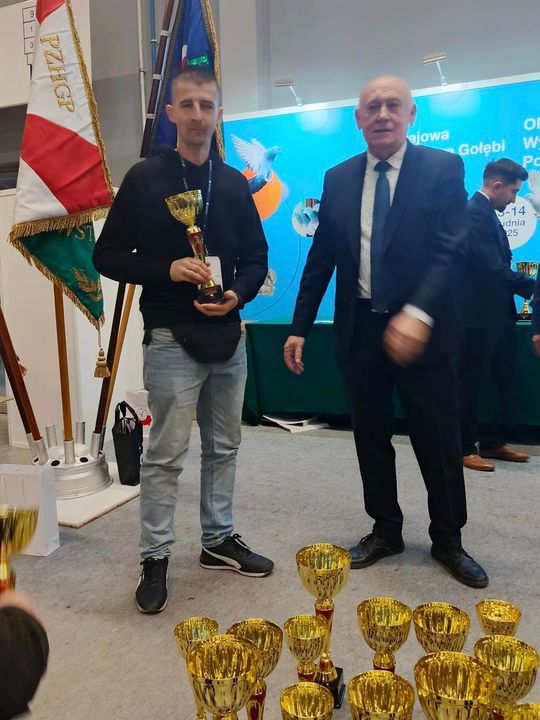 Zamojskie, roztoczańskie gołębie na wystawie POLAND 2025 w Kielcach [ZDJĘCIA]