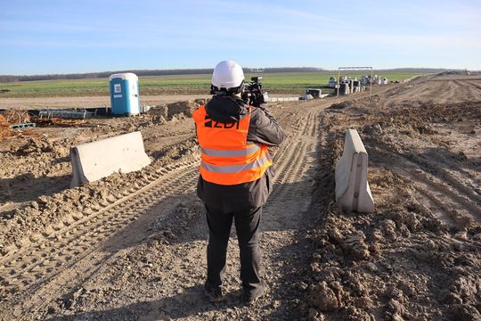 Budowa S17 koło Zamościa nabiera tempa. Sprawdziliśmy postępy prac [ZDJĘCIA]