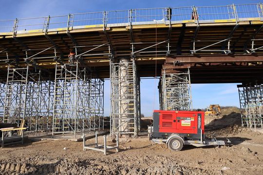 Budowa S17 koło Zamościa nabiera tempa. Sprawdziliśmy postępy prac [ZDJĘCIA]