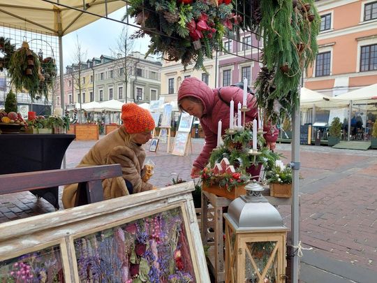 Jarmark świąteczny w Zamościu [ZDJĘCIA cz. 2]