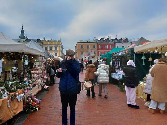 Jarmark świąteczny w Zamościu [ZDJĘCIA cz. 2]