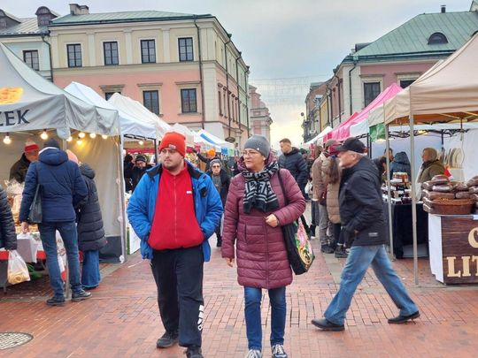 Jarmark świąteczny w Zamościu [ZDJĘCIA cz. 2]