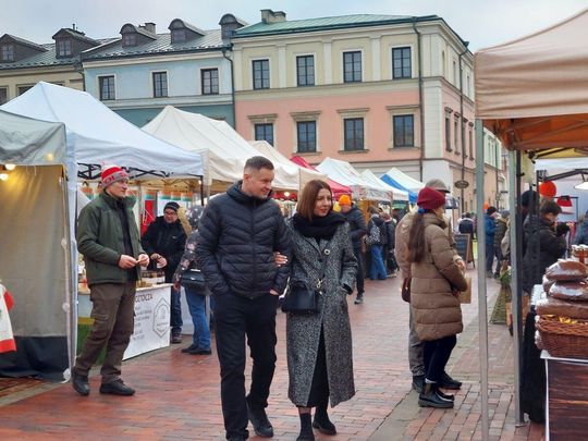 Jarmark świąteczny w Zamościu [ZDJĘCIA cz. 2]