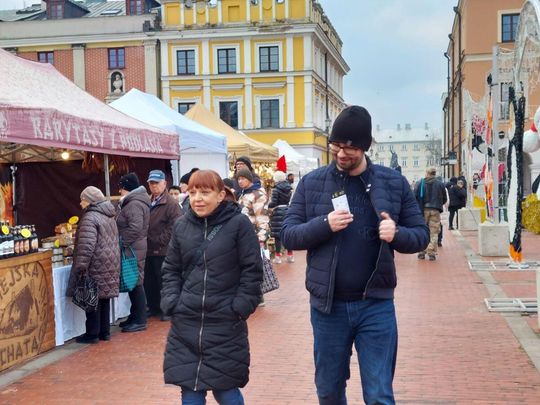 Jarmark świąteczny w Zamościu [ZDJĘCIA cz. 2]