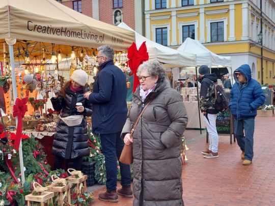 Jarmark świąteczny w Zamościu [ZDJĘCIA cz. 2]