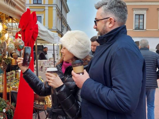 Jarmark świąteczny w Zamościu [ZDJĘCIA cz. 2]