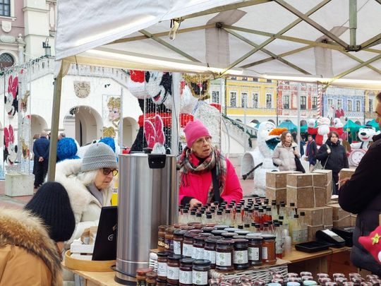 Jarmark świąteczny w Zamościu [ZDJĘCIA cz. 2]