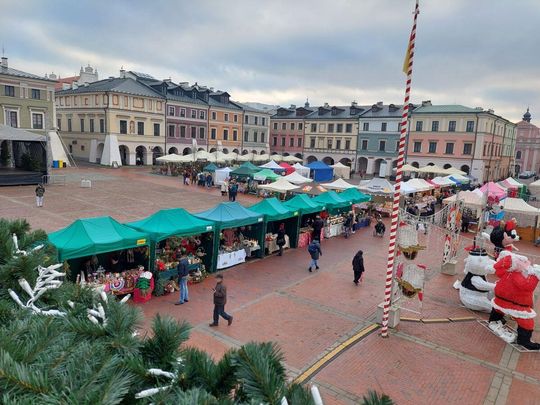 Jarmark świąteczny w Zamościu [ZDJĘCIA cz. 2]